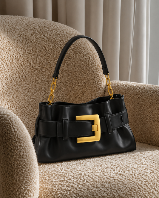 Buckle Shoulder Bag