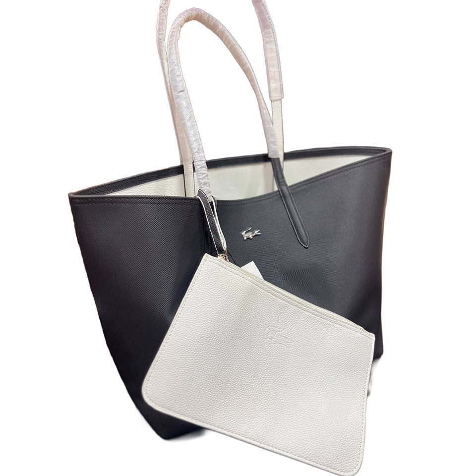 LACTOSE Reversible Tote Bag - Black & White