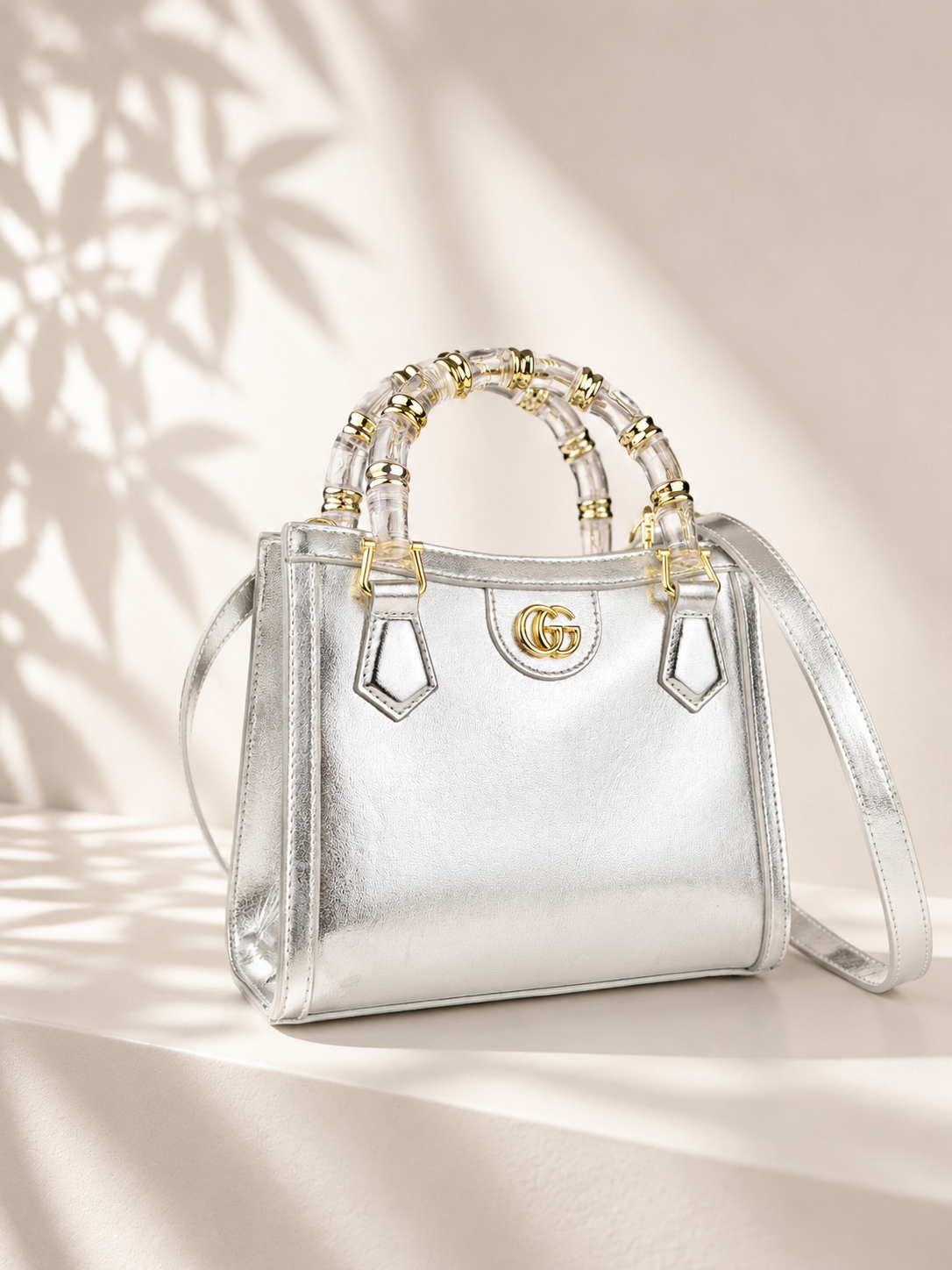 Gucci Bamboo Handle Mini Tote Bag