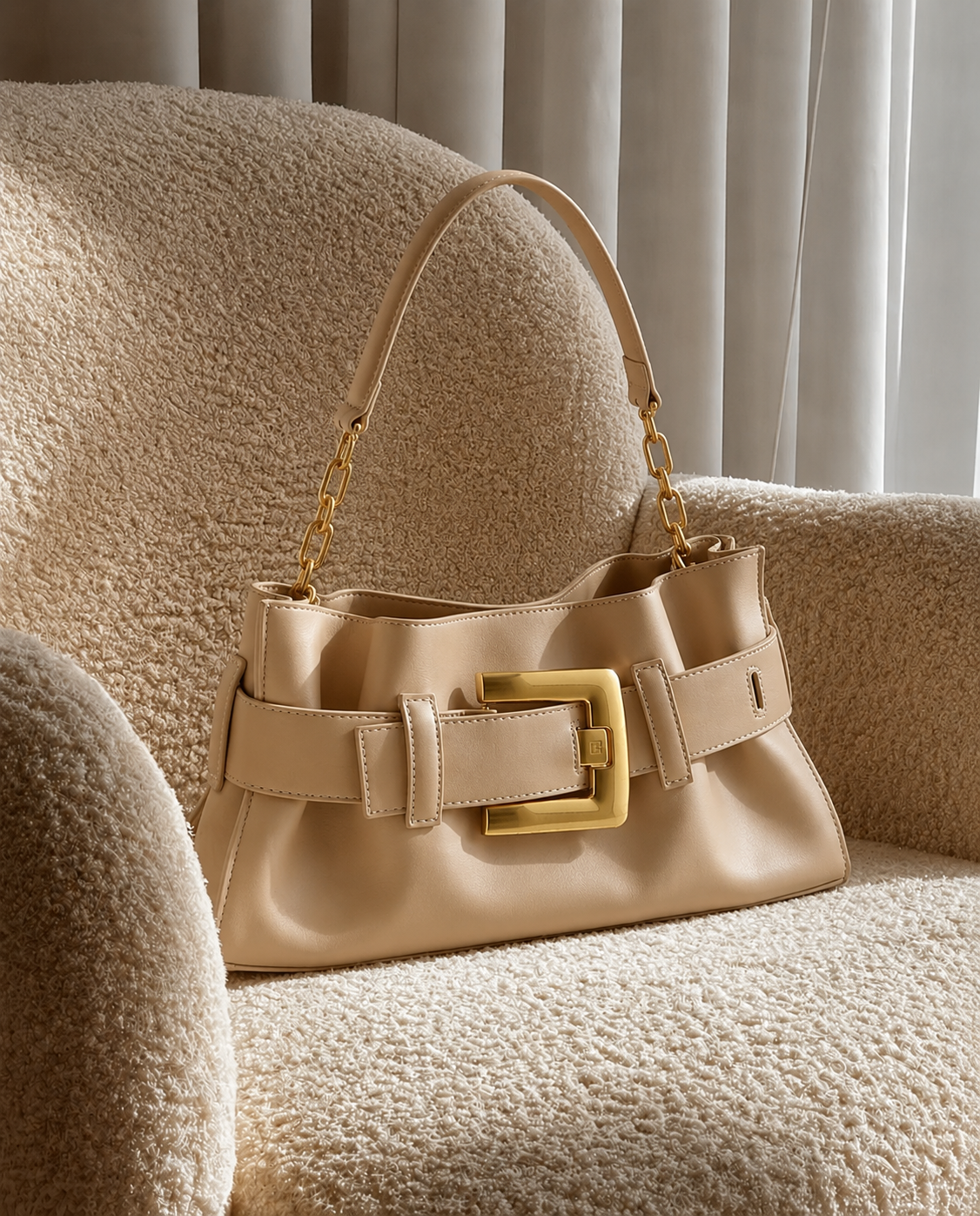Buckle Shoulder Bag